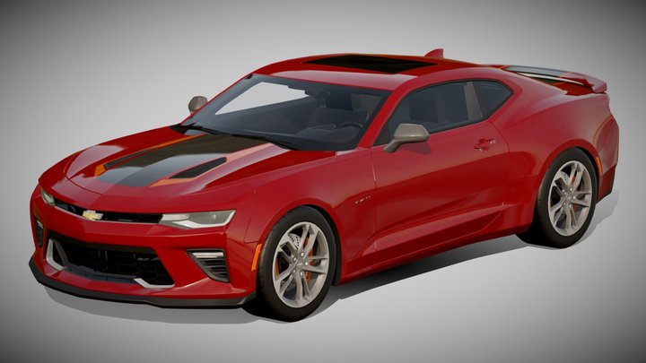 2017 Chevrolet Camaro SS – Modelo 3D gratuito STL