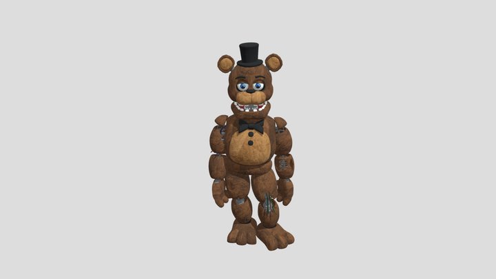 Withered Freddy  Five Nights at Freddy's 2 - 3D model by juztandy  (@juztandyyy) [14d00b1]