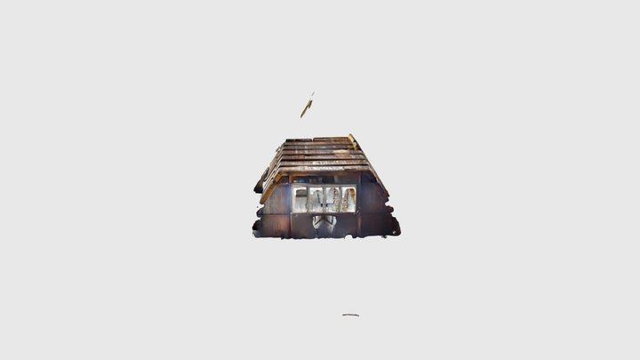 Westfjord Cabin. 3D Model