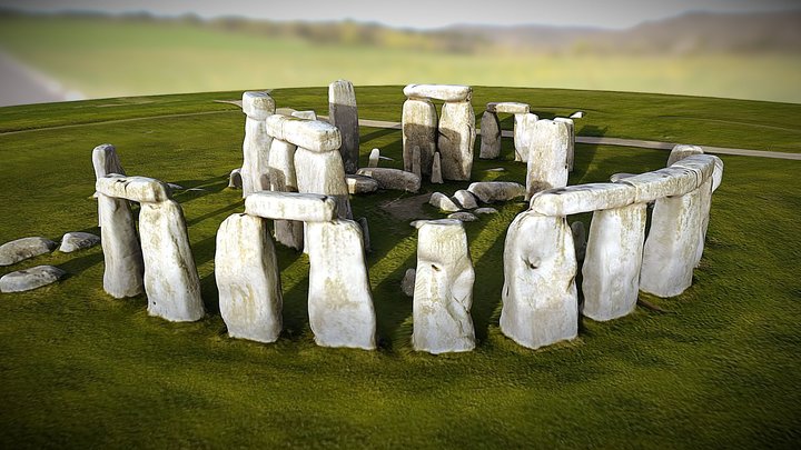 Stonehenge England - VR – Modelo 3D gratuito STL