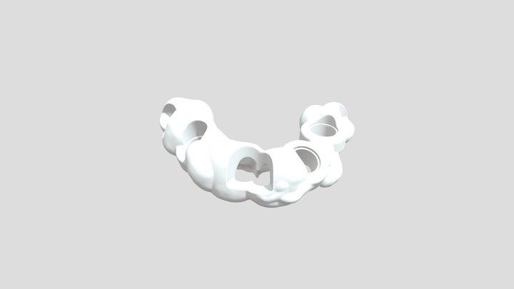 Guía quirúrgica dental 3D Model