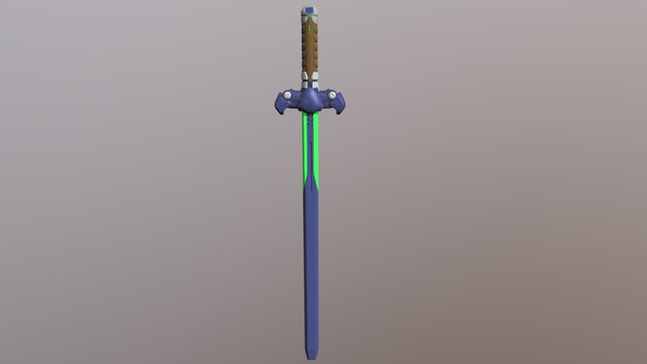 [1660] Nerf Sword 3D Model