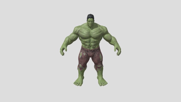 hulk 3D Model