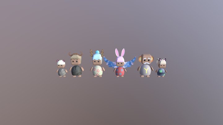 Non-Player Character 3D Model