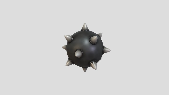 Prop258 Spike Ball 3D Model