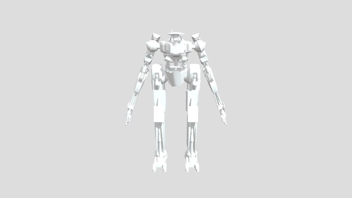 mech man 3D Model
