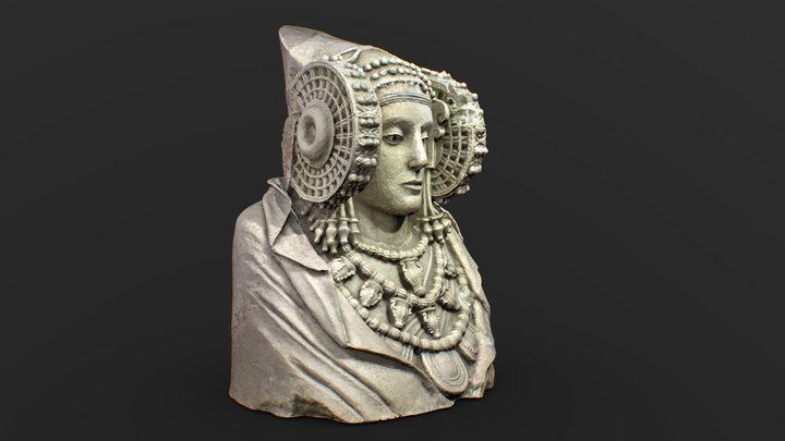 Dama de Elche 3D Model