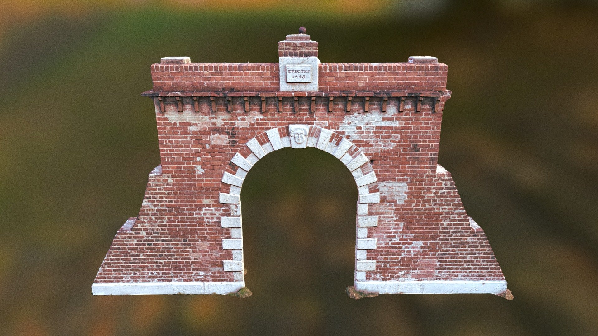 The Royal Engineer's Arch — Sketchfab embed 3D viewer