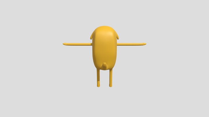 Jake adventure time 3D Model
