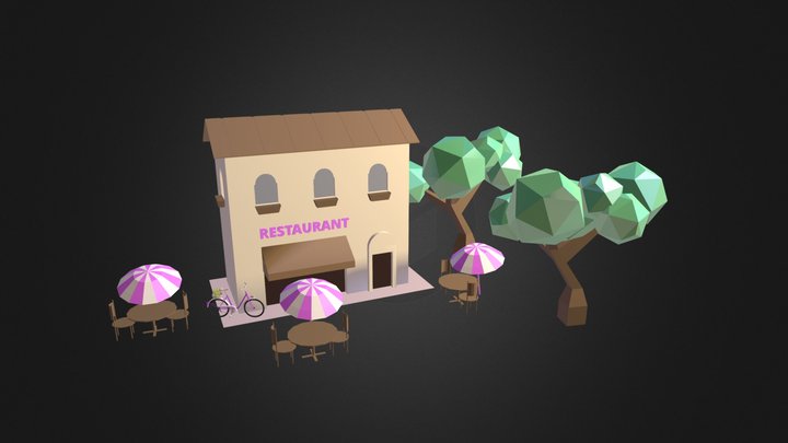 Restaurant 3D Model