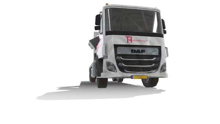 Houkesloot Vrachtwagen 3D Model