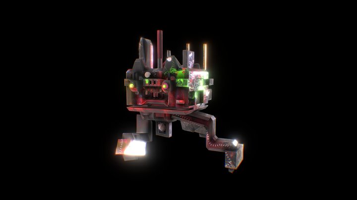 Visceral Cyborg 3D Model