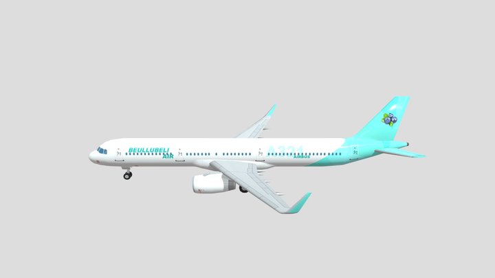 Beullubeli Air A321 3D Model