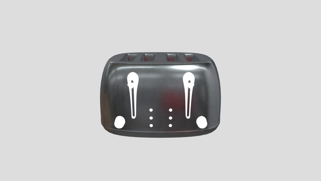 Modern Round Bread Toaster