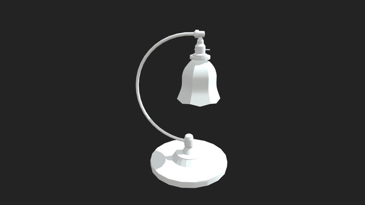 Flower Lamp 3D Model