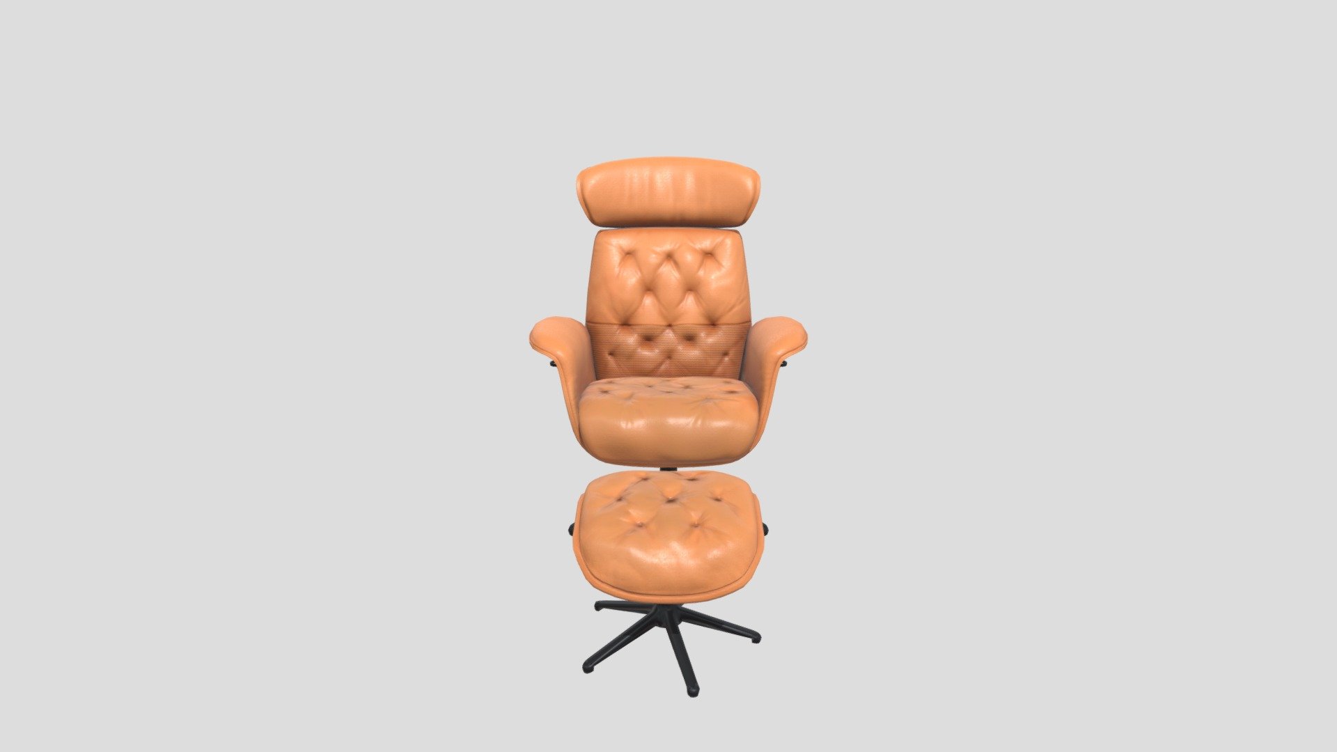 Armchair with footrest 3D model by truptisule [7e87da6] Sketchfab
