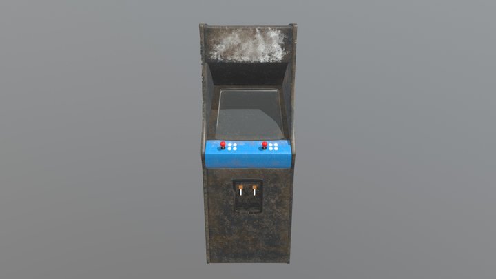 Arcade Cabinet 3D Model