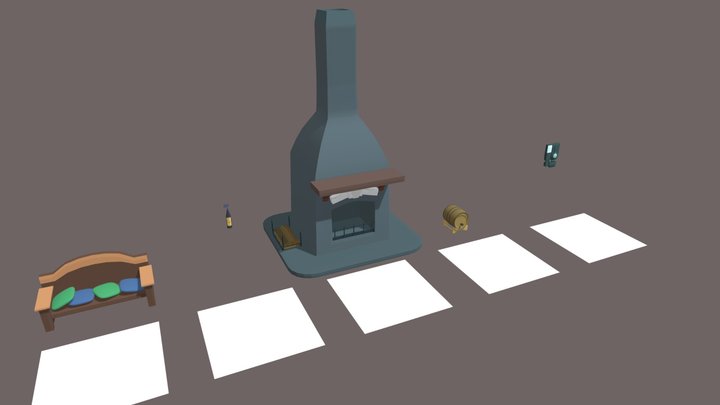 Base Color 3D Model