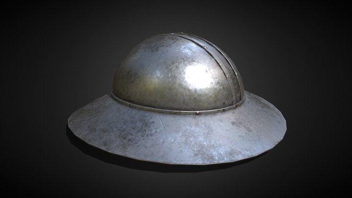 Medieval Helmet 3D Model