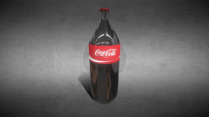 Cola_Bottle 3D Model