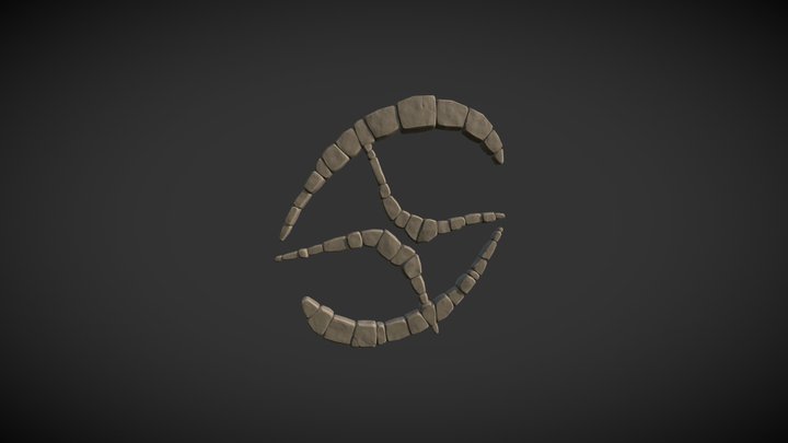 XSI logo 3D Model