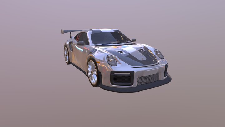 Porsche 911 gt2 rs 3D Model