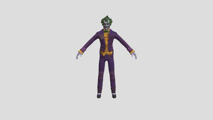The Joker (Batman Arkham Asylum) 3D Model