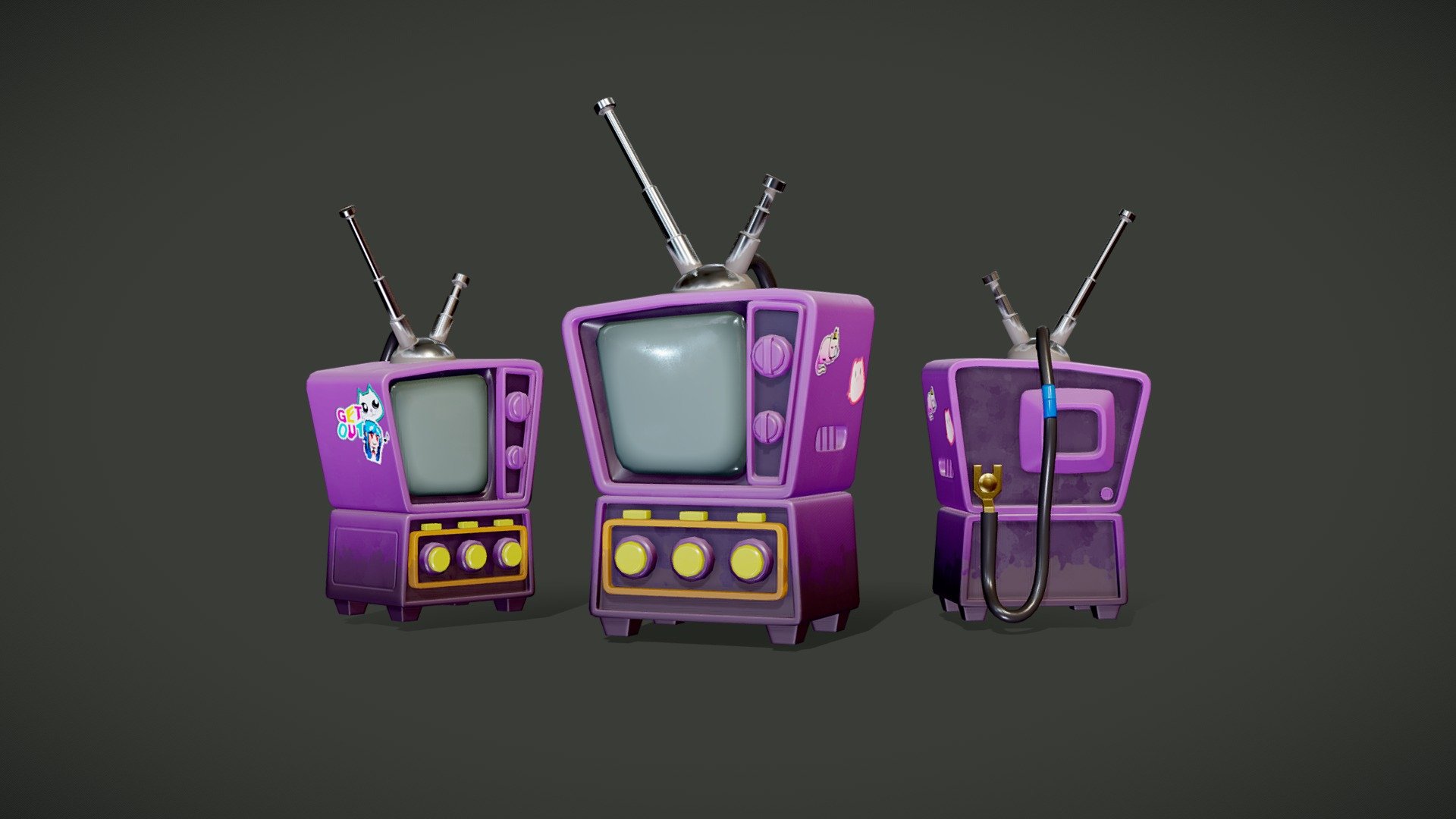 Tvokids - A 3D model collection by bubbys21 - Sketchfab