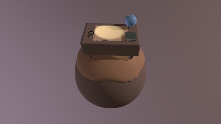Planet 330 The Geographer 3D Model