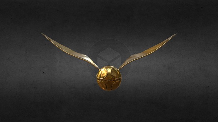 Golden Snitch. Harry Potter 3D Model