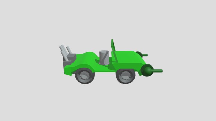 Kart for UI 3D Model