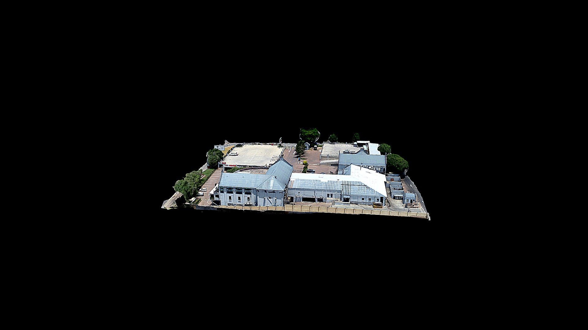 2022 11 Post House & Link Centre 3D model by GPSAerial [7e90052