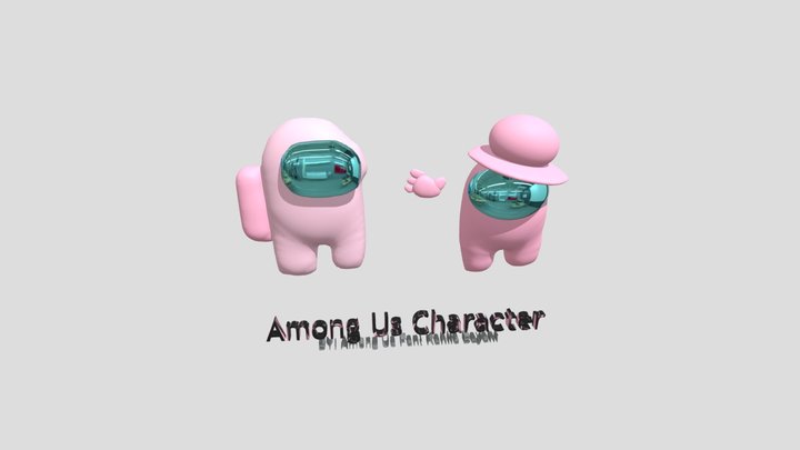 Among us Character: Kahlia Bayani 3D Model