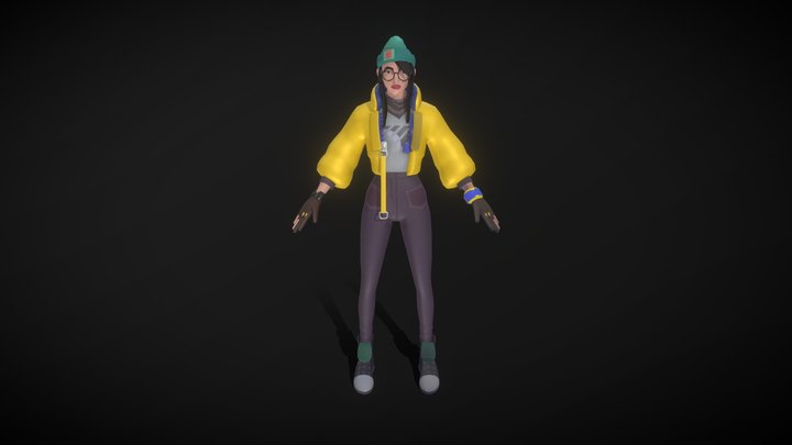 Killjoy Student Recreation 3D Model