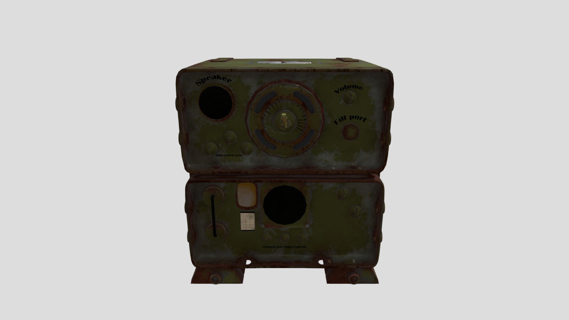 Retro Worn Radio