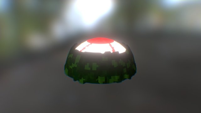 Zombie Eye 3D Model
