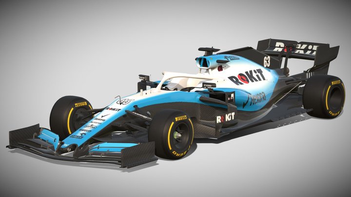 2019 F1 Williams FW42 – Modelo 3D gratuito STL
