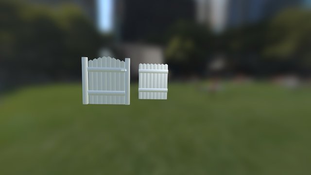 Fence 3D Model