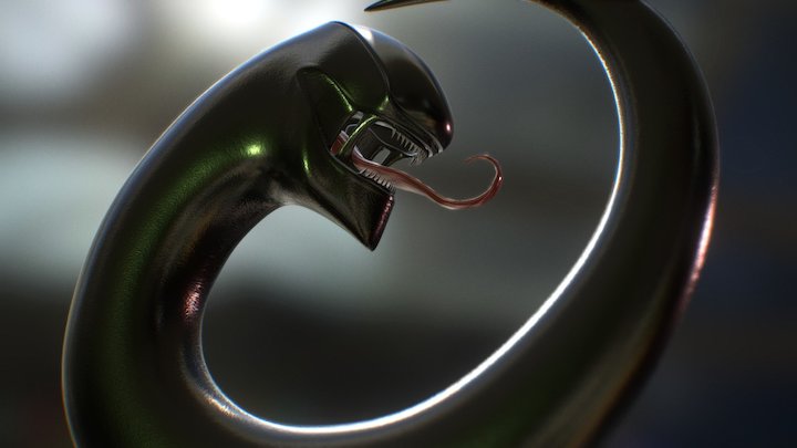 Alien concept 3D Model