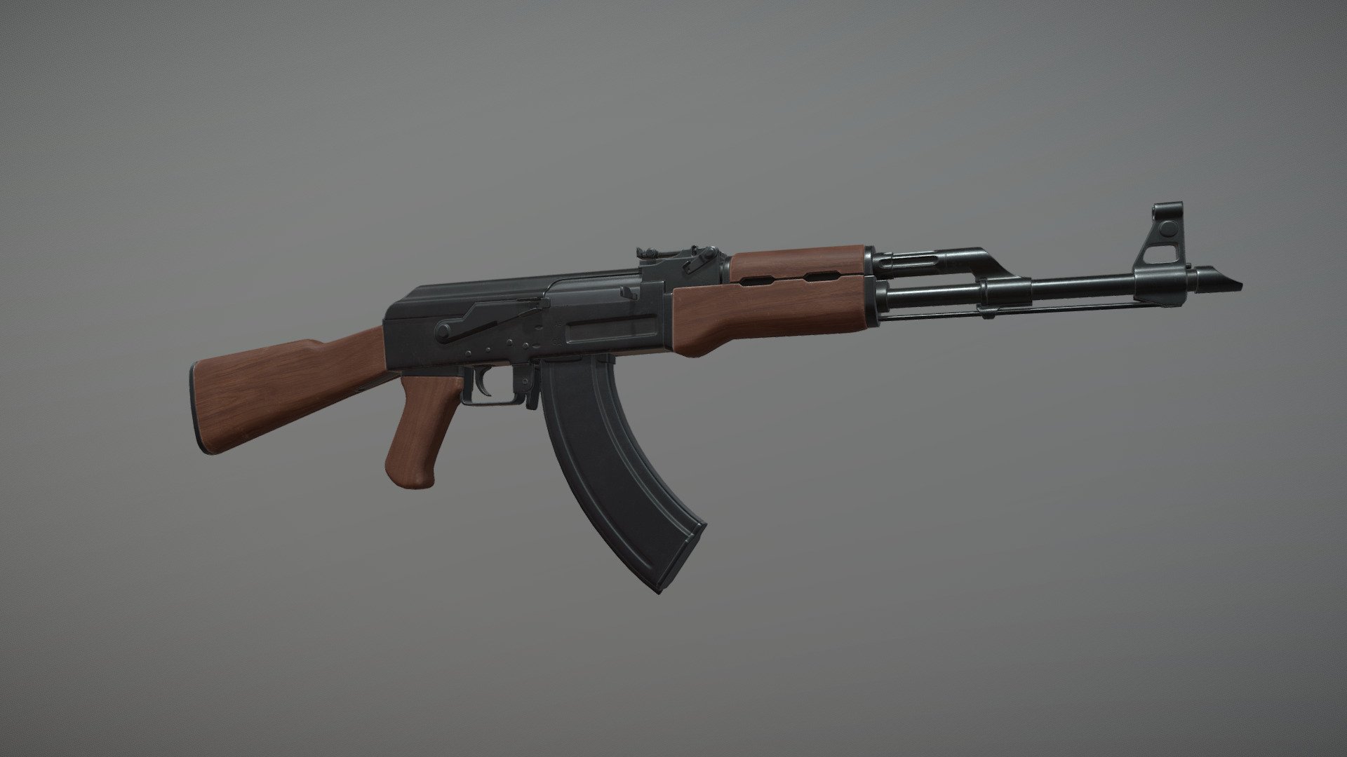 AK 47 - Download Free 3D model by Hansalex [7e9259e] - Sketchfab