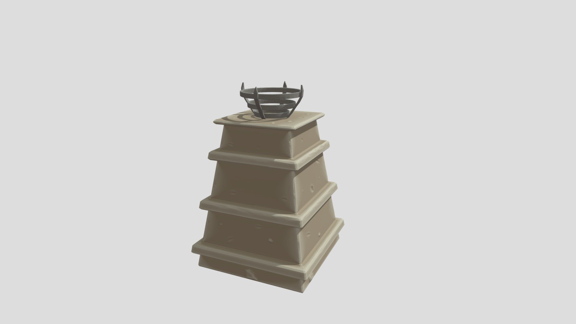 Stylized Torchstand - 3D model by RasmusDegn [7e931a5] - Sketchfab