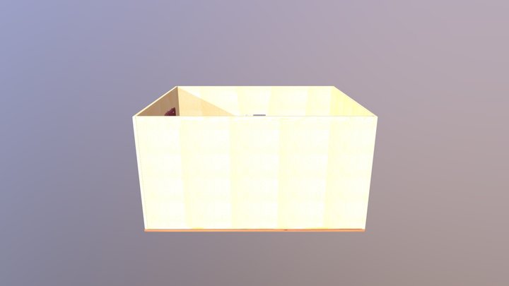 90s Room 3D Model