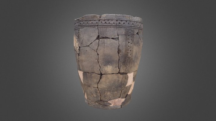 縄文土器（深鉢）/ 谷地遺跡 3D Model
