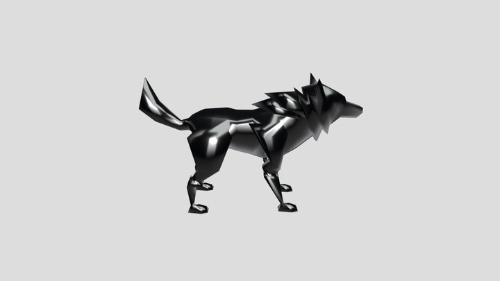 Wolf 3D Model