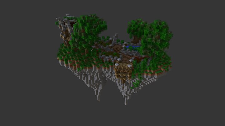 Forgotten Island 3D Model