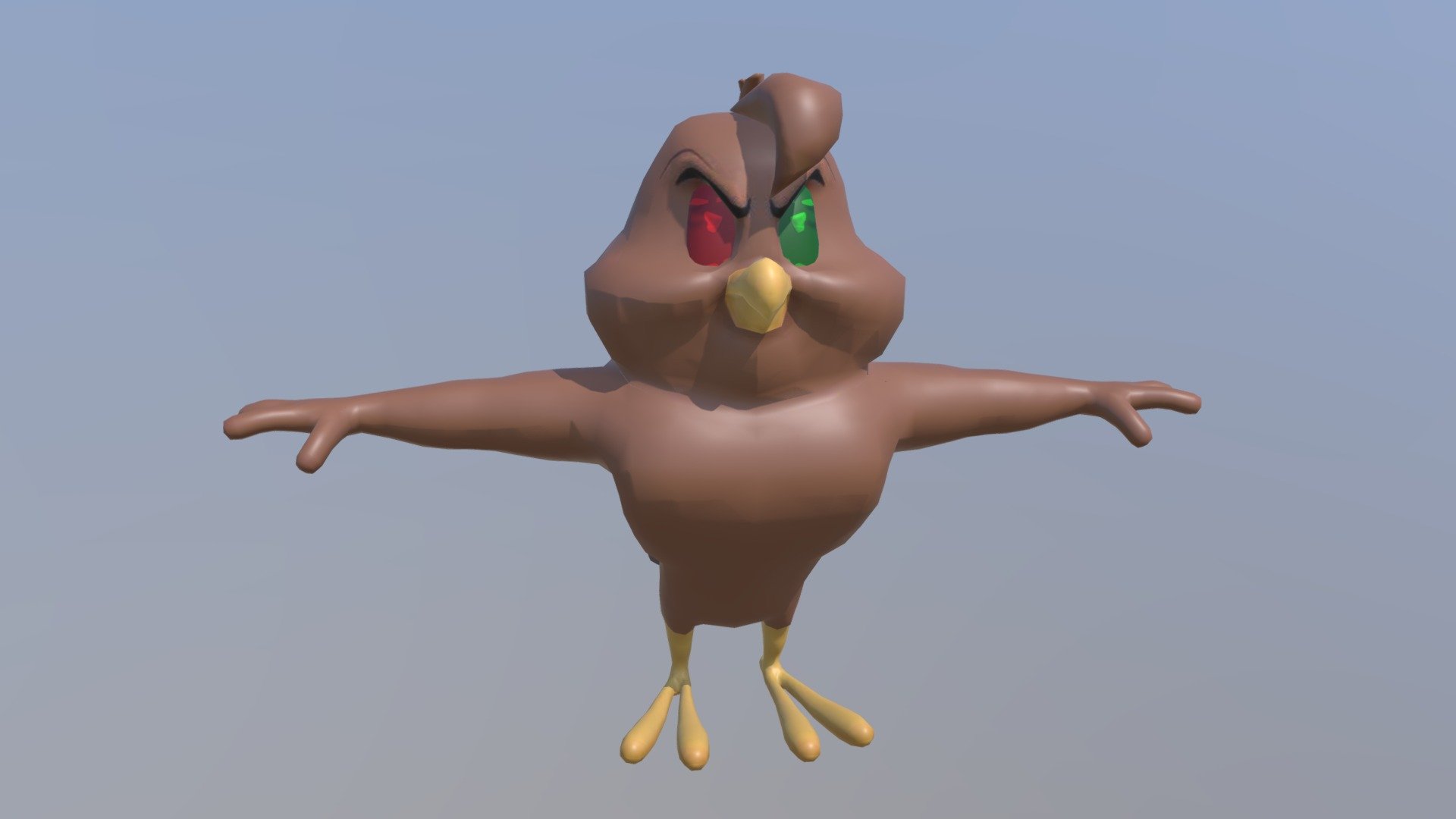 henery Henery Hawk - 3D model by Michigan J Frog (@michiganjfrog) [7e9d511]