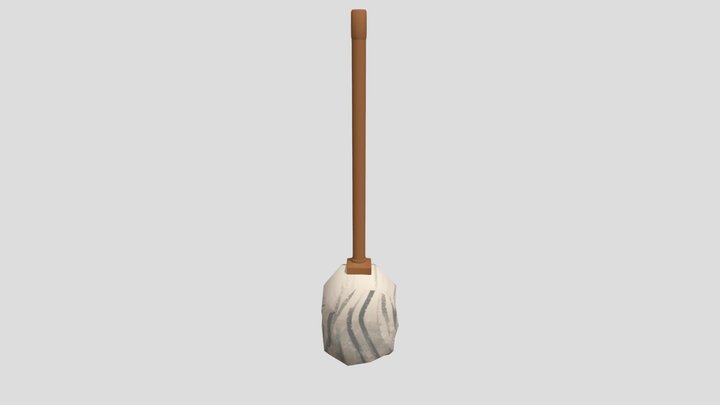 Lowpoly Mop 3D Model