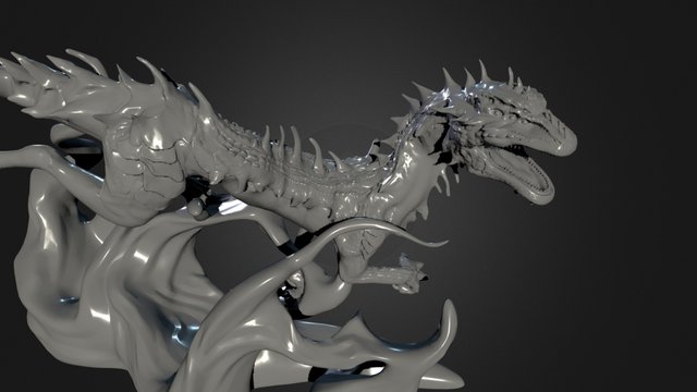 B Dragon 2015 3D Model