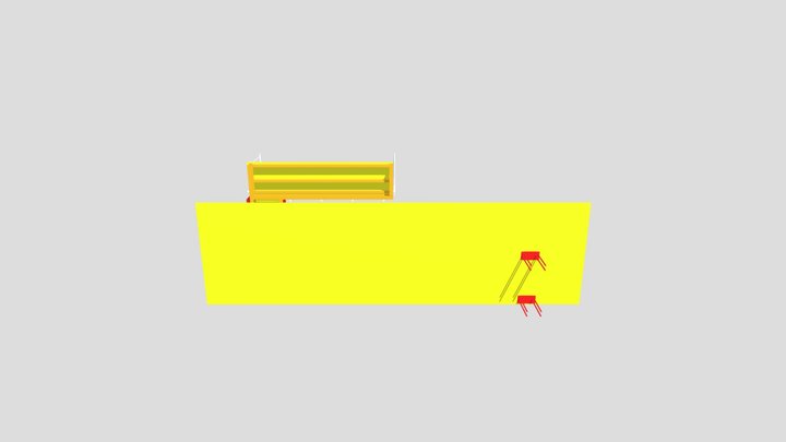 景觀平台樓梯 3D Model