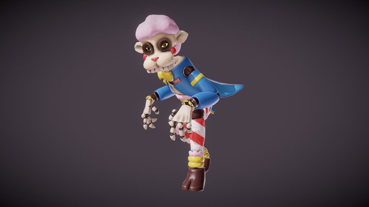 Counting Sweets 3D Model